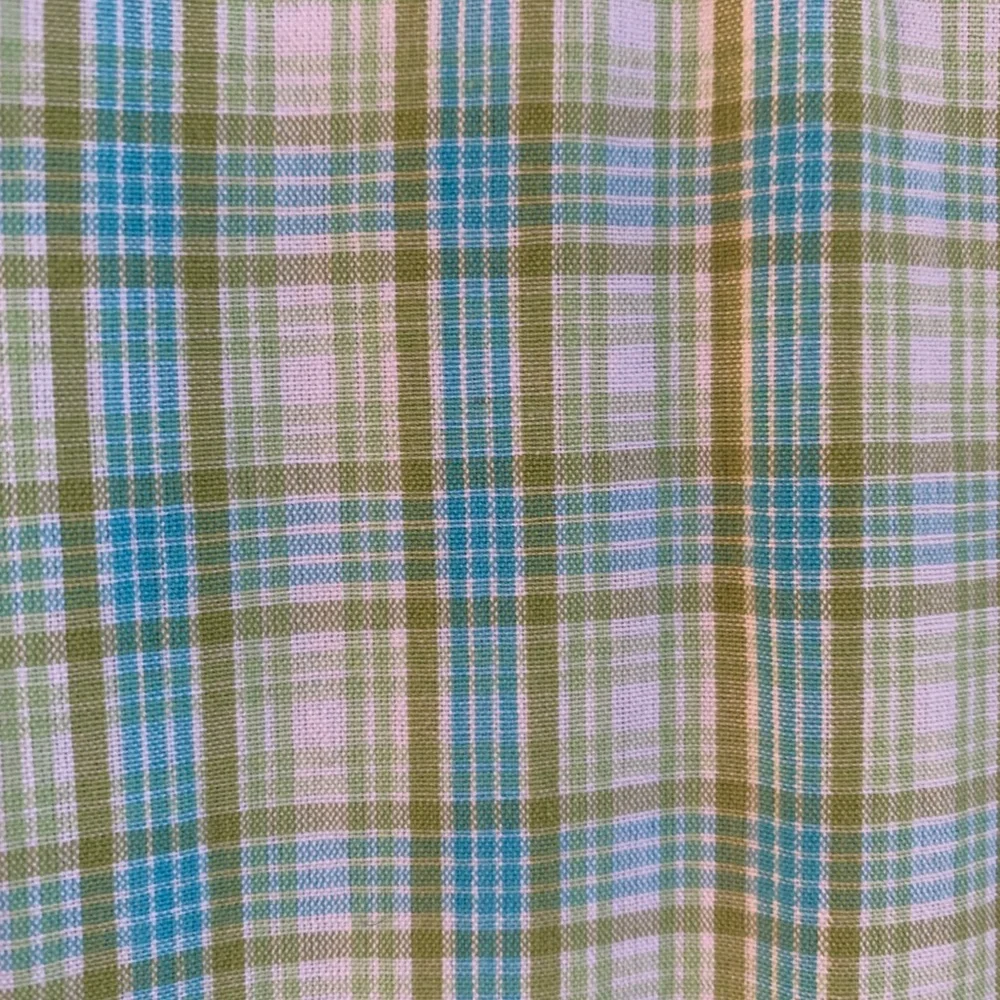 Frenchi Women's Sundress in Blue & Green Plaid - Picture 2 of 8
